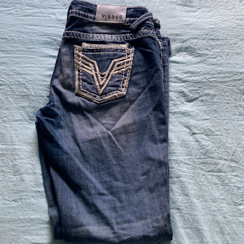 Vigoss Slim Boot Jeans Size 9/10 Length 33